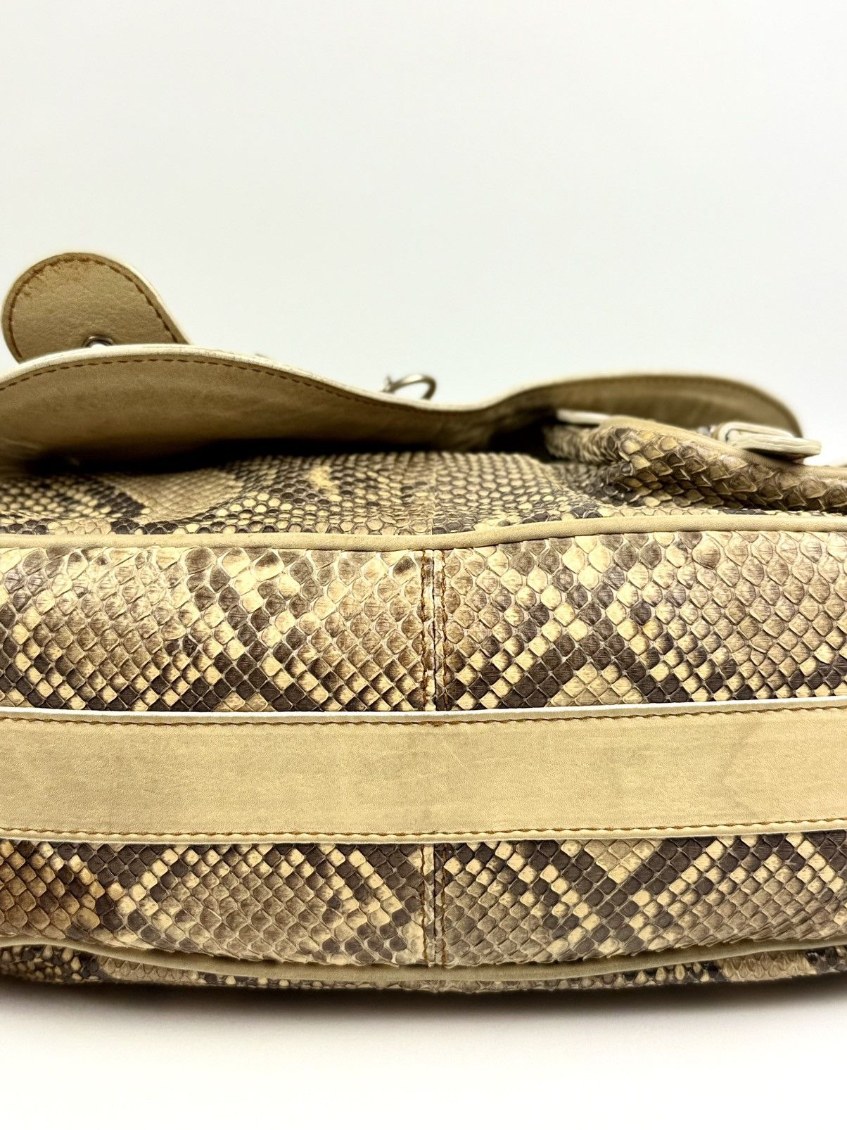Dior Dior - John Galliano - FW/06 - Python Skin - Saddle Guacho Size ONE SIZE - 21 Thumbnail