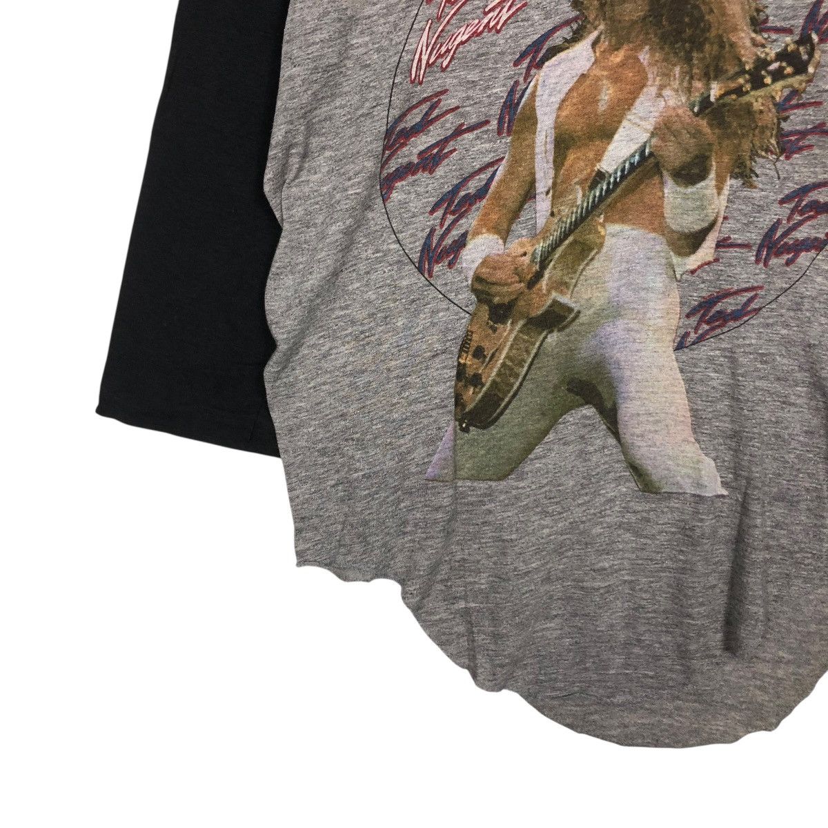 Band Tees 🔥VINTAGE 1984 TOUR WORLD PENETRATION BAND 3 QUARTER BIG LOGO Size US L / EU 52-54 / 3 - 6 Thumbnail