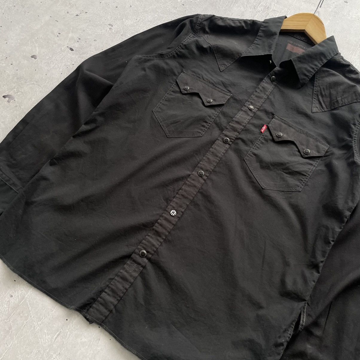 Levi's Vintage Clothing × Vintage Vintage Avantgarde Levi’s Archive Shirt Button Up Size XL Size US XL / EU 56 / 4 - 5 Thumbnail