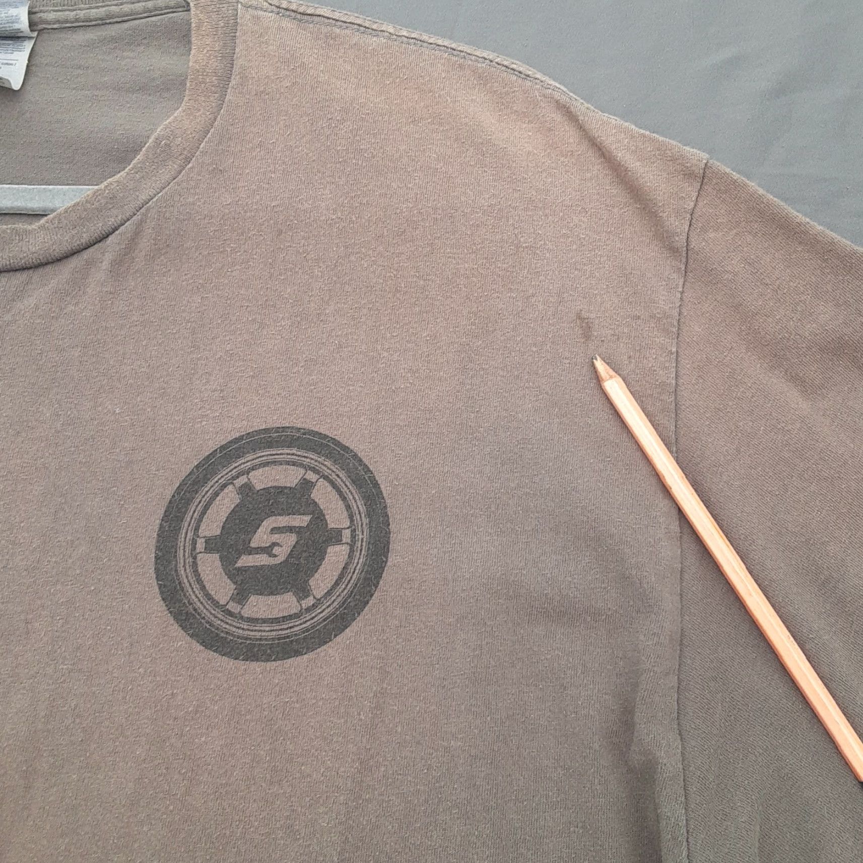 Vintage VINTAGE Snap-On Tools T Shirt Mens XL Crewneck Gray Cotton Short Sleeve Graphic Thrashed Shirts Mens XL Gray Graphic Print Crew Neck Vintage Style Size US XL / EU 56 / 4 - 4 Thumbnail