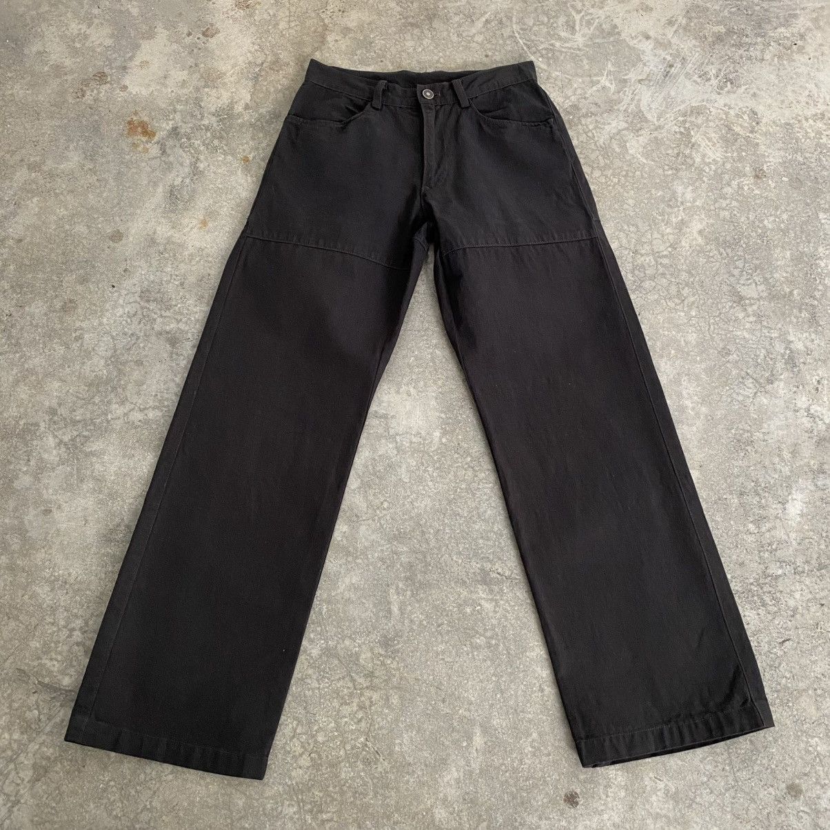 Jean Paul Gaultier Archive Gaultier Homme Objet Hemp Blend Wide Leg Jeans Size US 28 / EU 44 - 3 Thumbnail