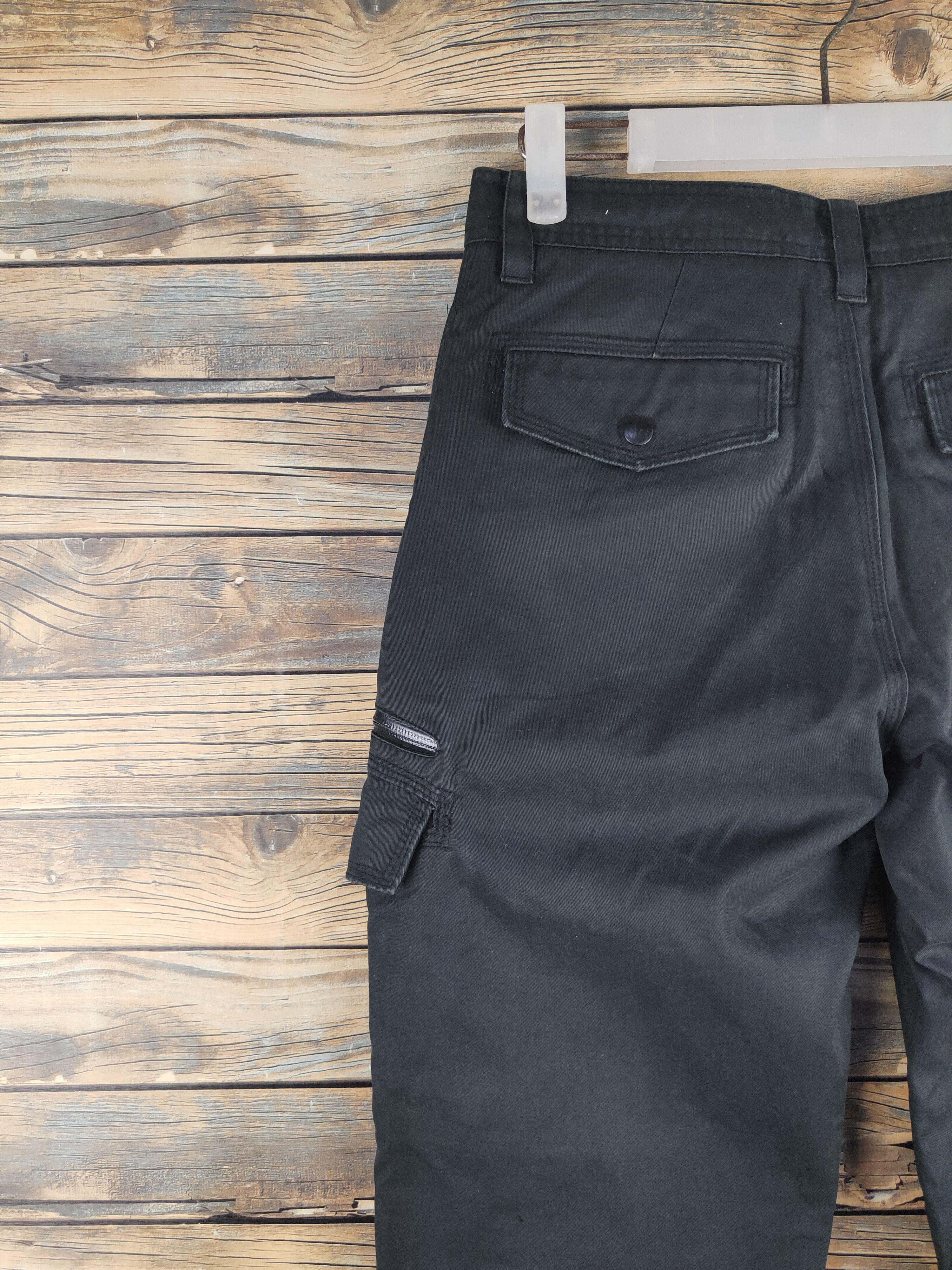 Nike DLL Nike Black Multipocket Utility Cargo Pants #5030T Size US 28 / EU 44 - 8 Thumbnail