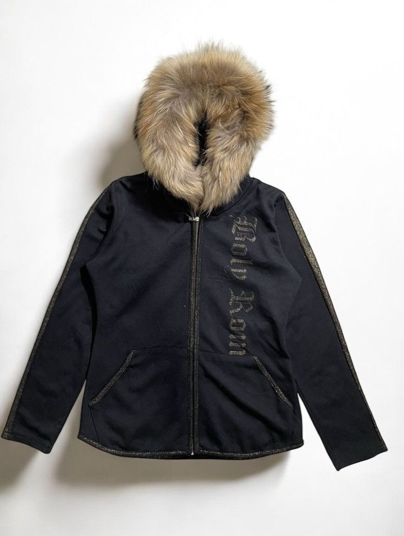 Japanese Brand Double Layer Zipper Fur Hoodie LGB If6was9 Size M / US 6-8 / IT 42-44 - 3 Thumbnail