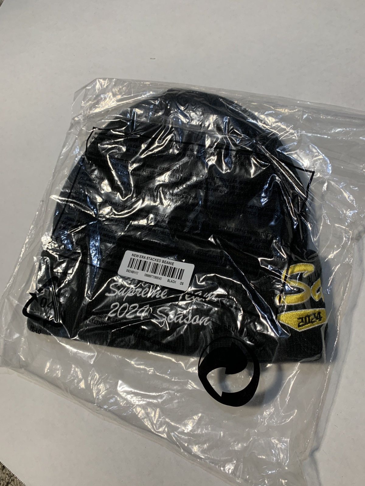 Supreme Supreme “Salvation” New Era Stacked Beanie SS/24 “Saints” Size ONE SIZE - 2 Thumbnail