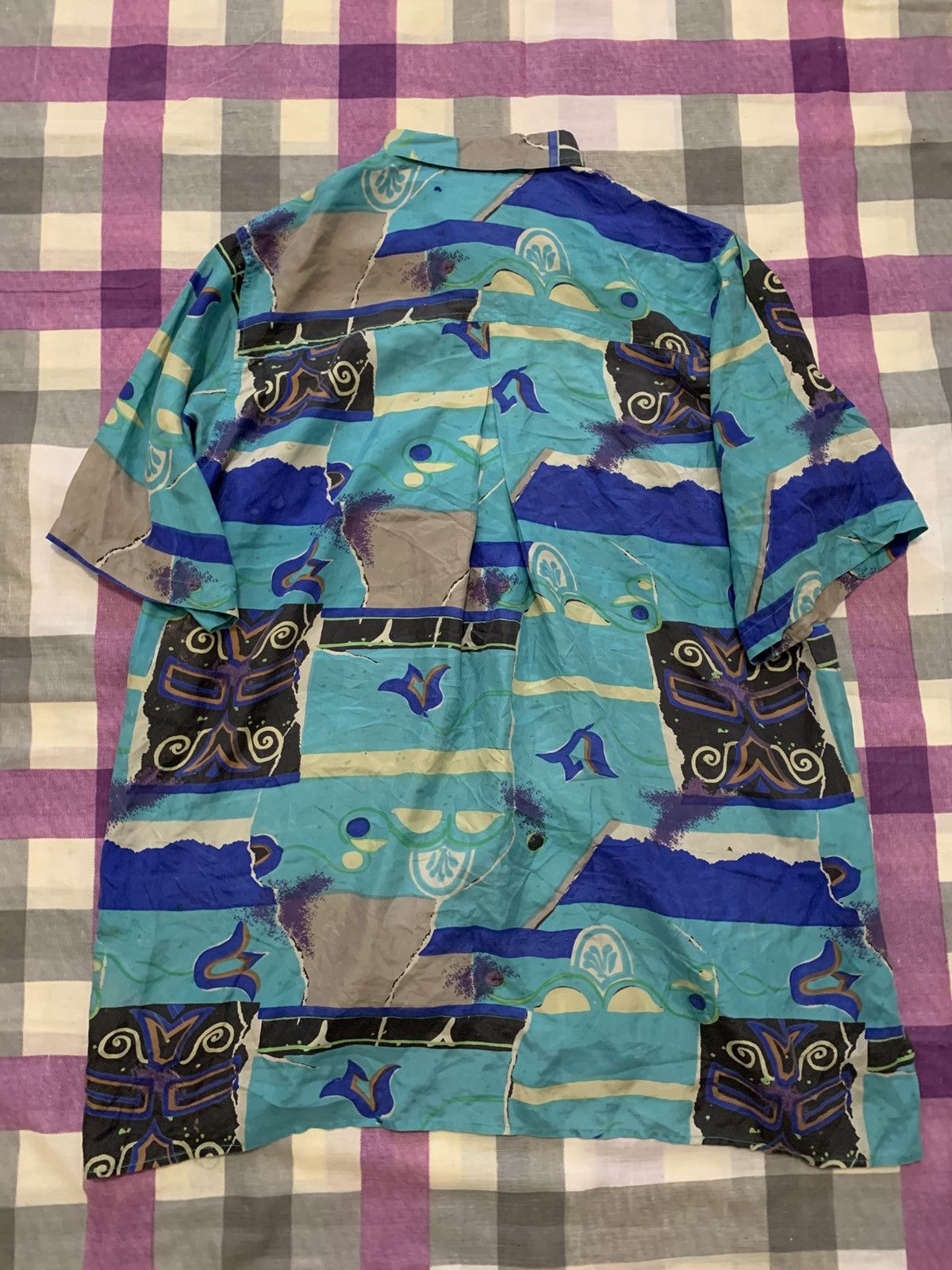 C&A C & A Shirt 100% Silk Vintage Size US M / EU 48-50 / 2 - 3 Thumbnail
