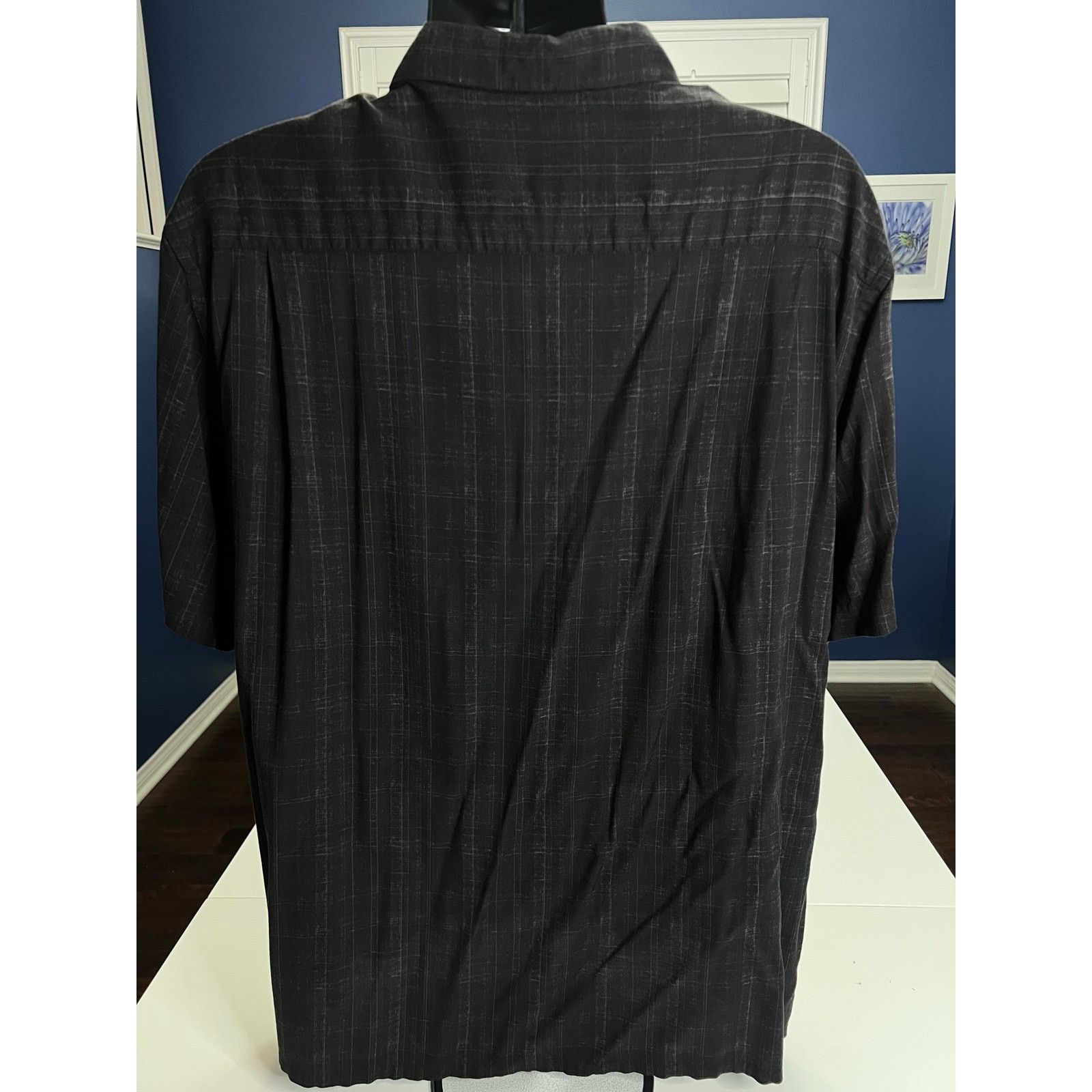 Campia Moda Campia 2XL Hawaiian Shirt Black Palm Tree Button Down Size US XXL / EU 58 / 5 - 2 Thumbnail
