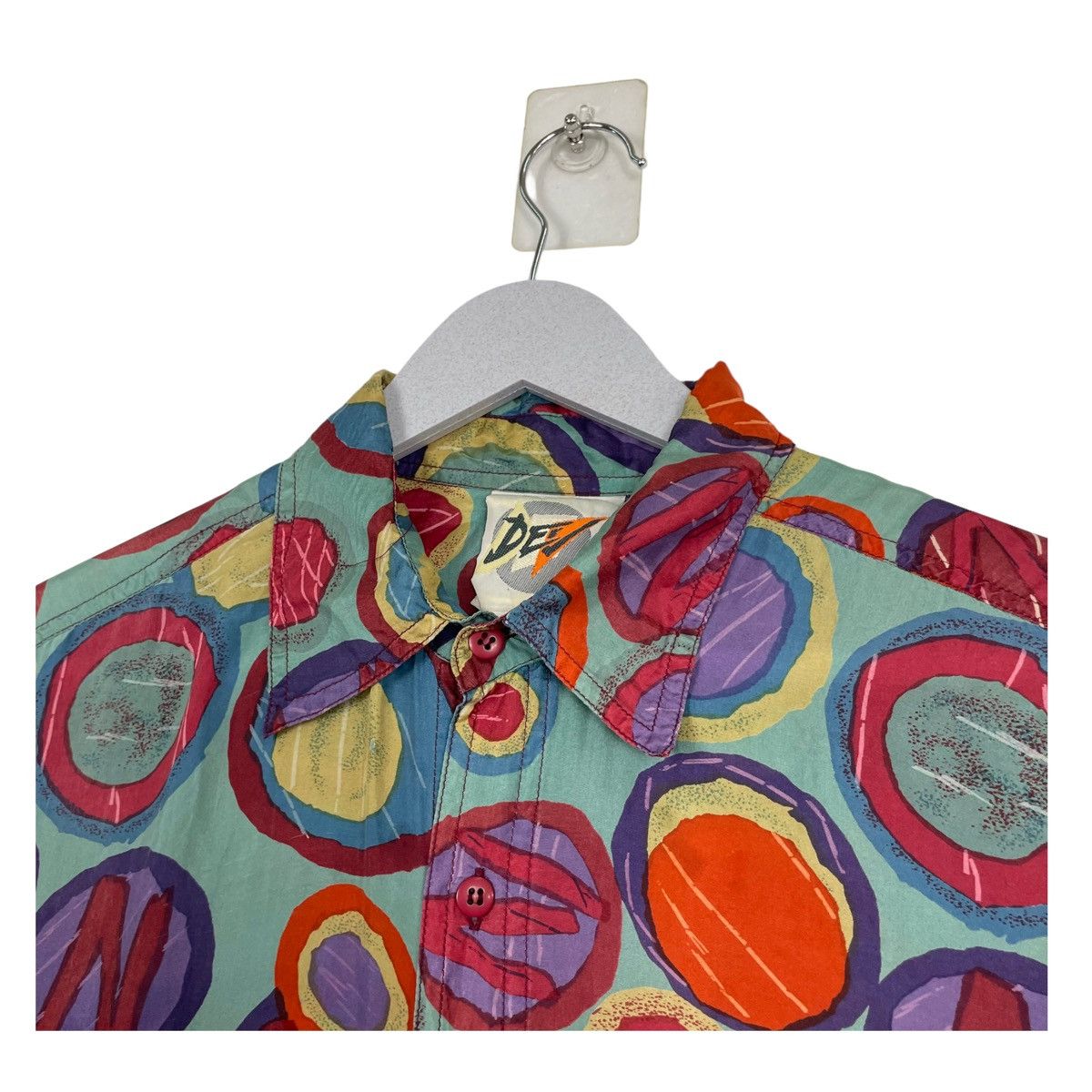 Japanese Brand × Vintage 💥VINTAGE SILK ART DEV BUTTON SHIRT Size US L / EU 52-54 / 3 - 6 Thumbnail