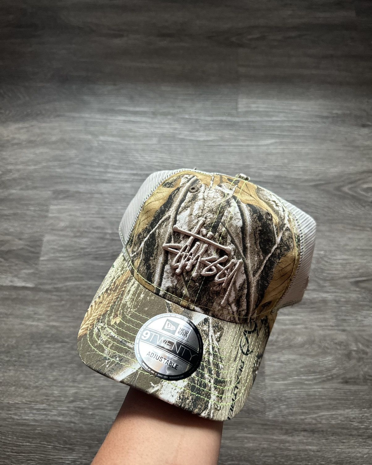 Stüssy × New Era 9TWENTY Realtree キャップ Stussy New Era 9Twenty Basic Trucker Real Tree Edge Men's