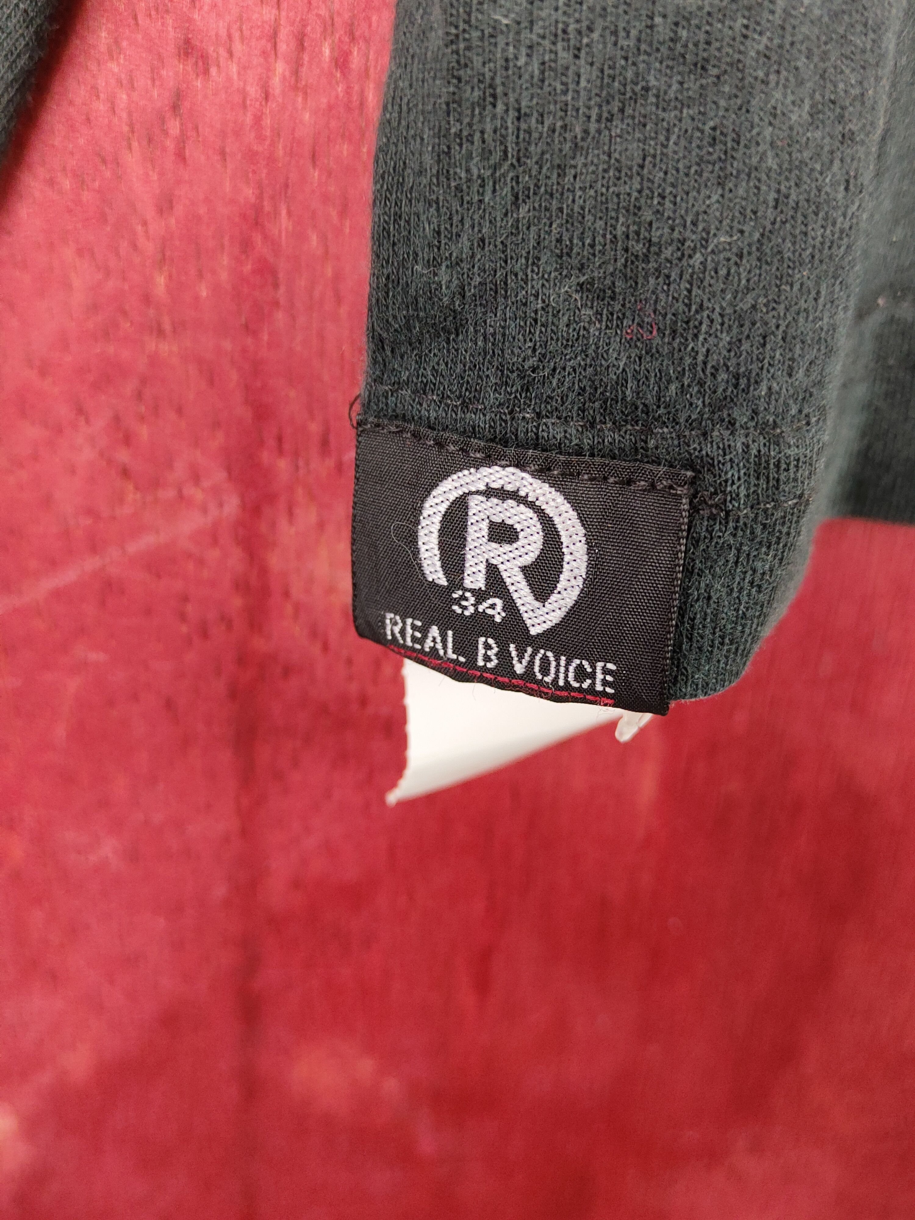 Japanese Brand RealBVoice Black Long Sleeve T-Shirts #S2255 Size US M / EU 48-50 / 2 - 7 Thumbnail