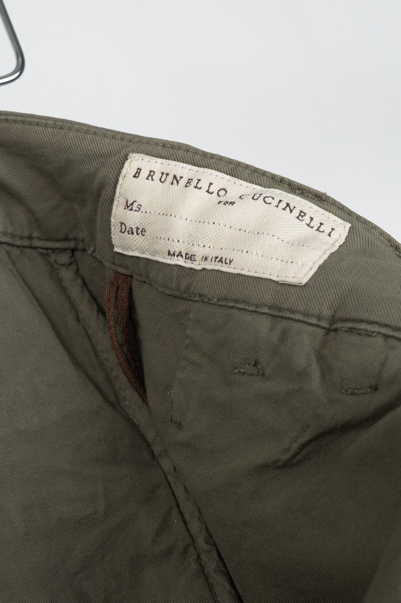 Brunello Cucinelli Brunello Cucinelli AW22 Cotton Monili Pleated Tapered Pants Size 27" / US 4 / IT 40 - 10 Thumbnail