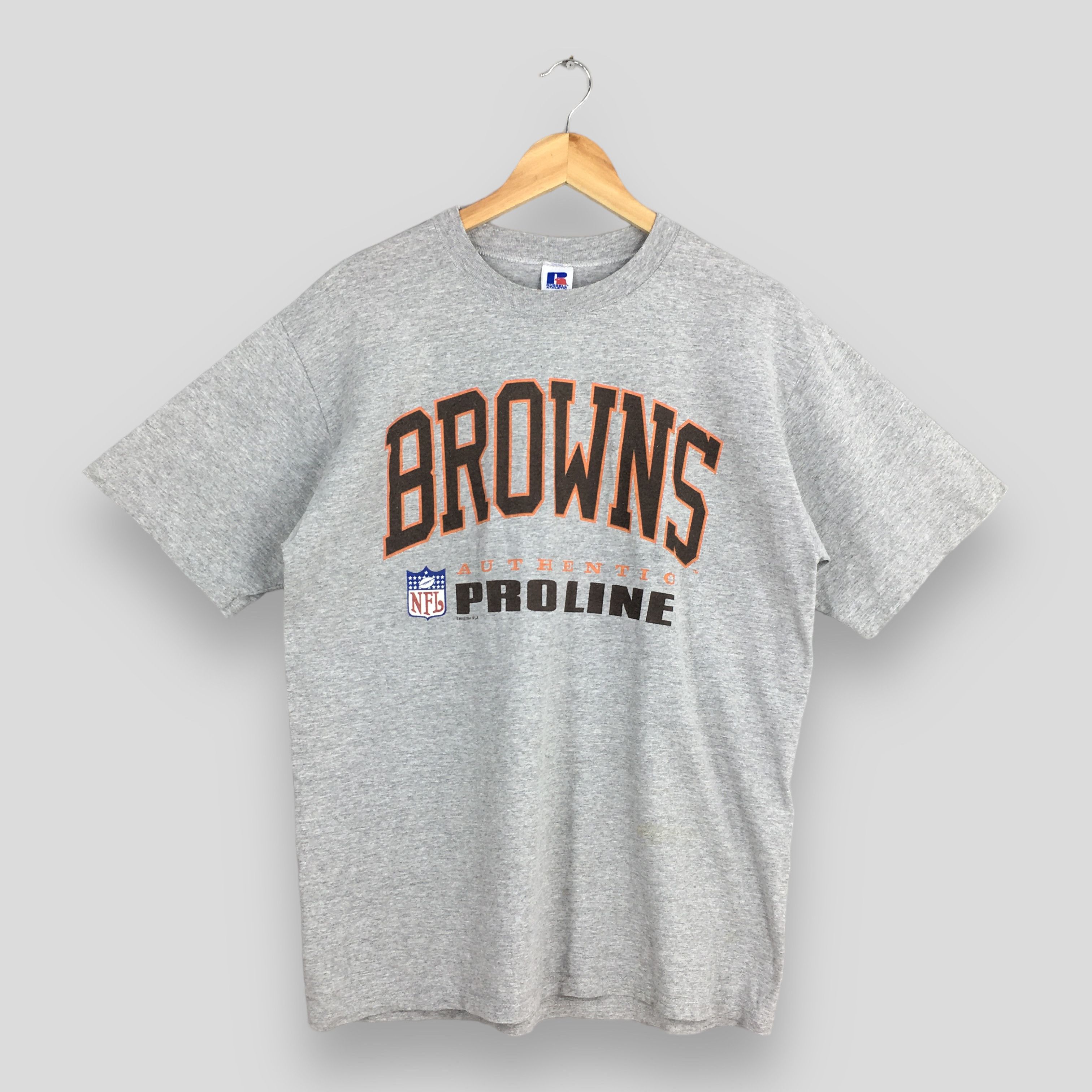 NFL × Russell Athletic Vintage 90s Cleveland Browns Rugby NFL Tshirt Large Size US L / EU 52-54 / 3 - 1 Thumbnail