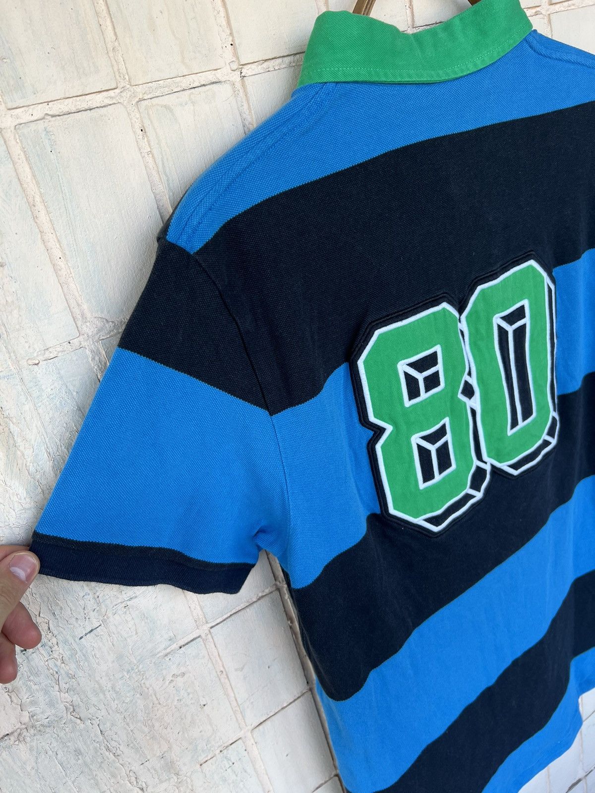 Nike Vintage Nike Polo 80 Shirt Y2K Swoosh Retro 90s Size US S / EU 44-46 / 1 - 11 Thumbnail
