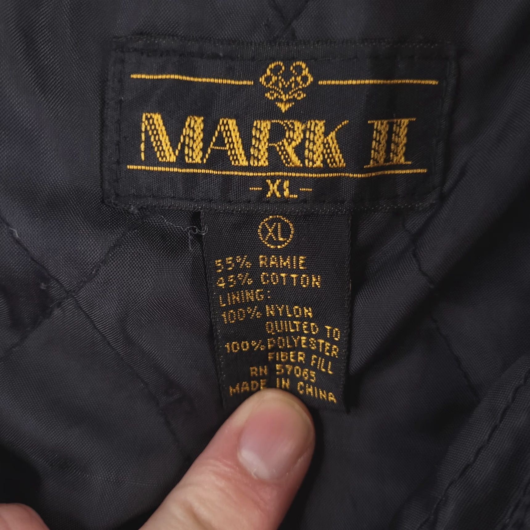 Vintage VINTAGE Mark II Jacket Mens XL Flannel Overcoat Quilted Plaid Red Size US XL / EU 56 / 4 - 5 Thumbnail