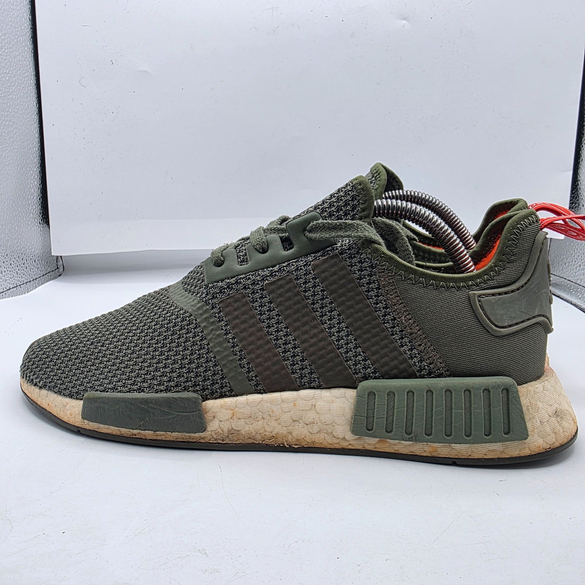 Adidas Adidas NMD R1 Night Cargo Mens Size 9.5 Green Casual Athleti Size US 9.5 / EU 42-43 - 13 Thumbnail