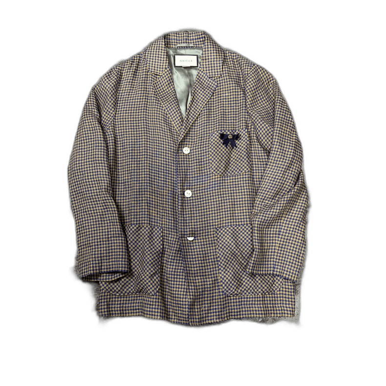 Other Gucci Checked Single-Breasted Casual Blazer-2508 Size US XXL / EU 58 / 5 - 1 Thumbnail