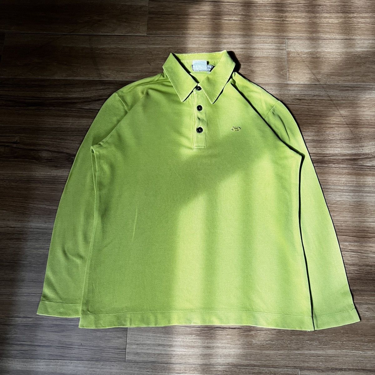 Salvatore Ferragamo salvator ferragamo polo tshirt long sleeve Size US L / EU 52-54 / 3 - 1 Thumbnail