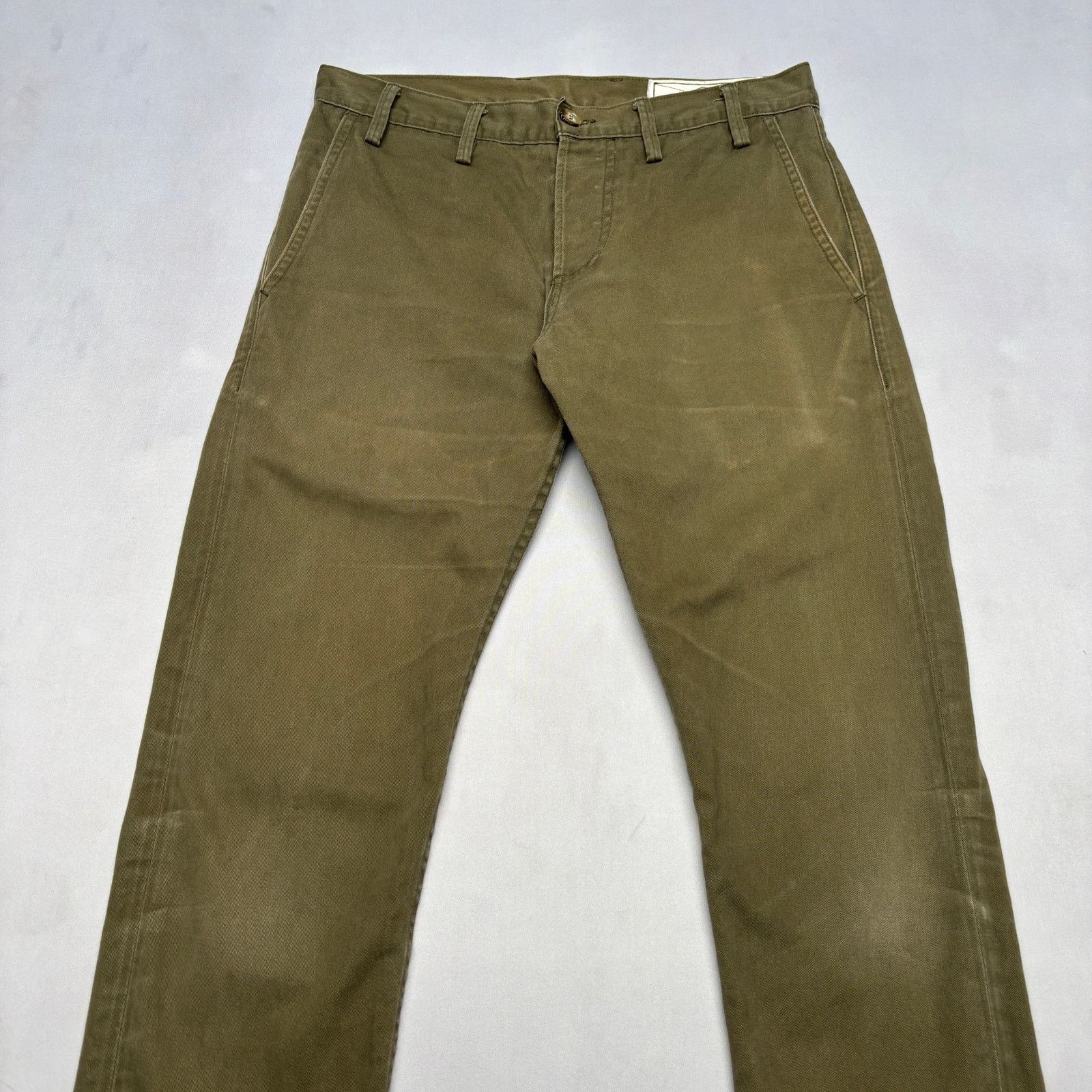 Rogue Territory Rogue Territory Officers Trousers 29x30 Slim Taper Selvedge Size US 29 - 2 Thumbnail