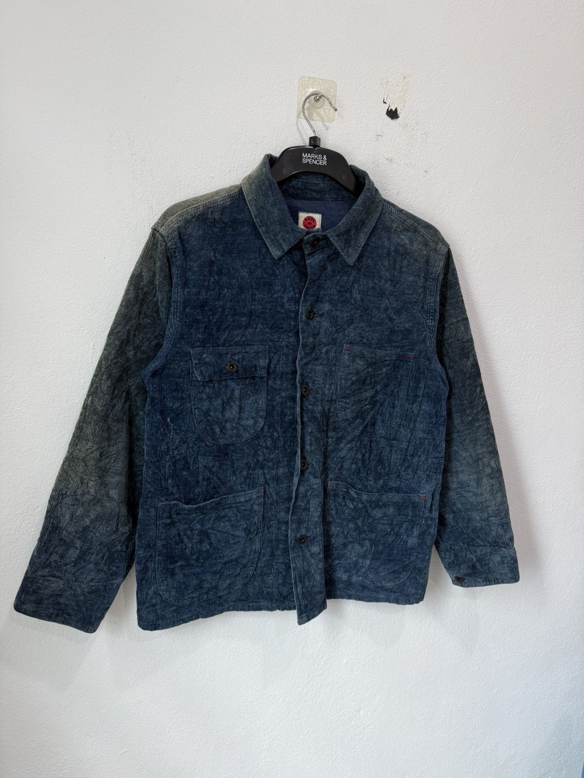 Kapital INDIGO CORDUROY CHORE JACKET MADE IN JAPAN Size US S / EU 44-46 / 1 - 2 Thumbnail