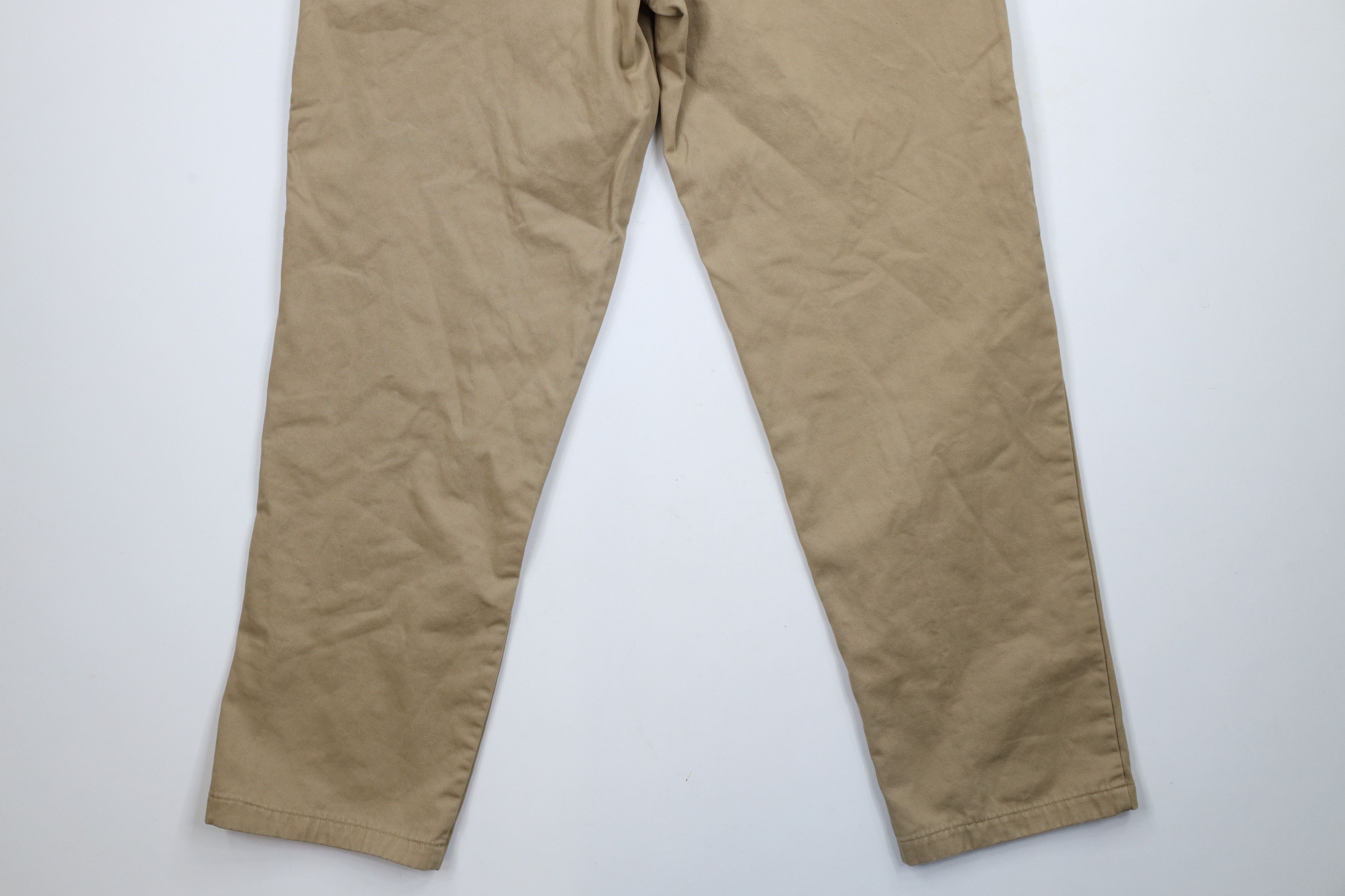 L.L. Bean × Vintage Vintage LL Bean Straight Leg Chino Pants Trousers Beige Size US 33 - 12 Thumbnail