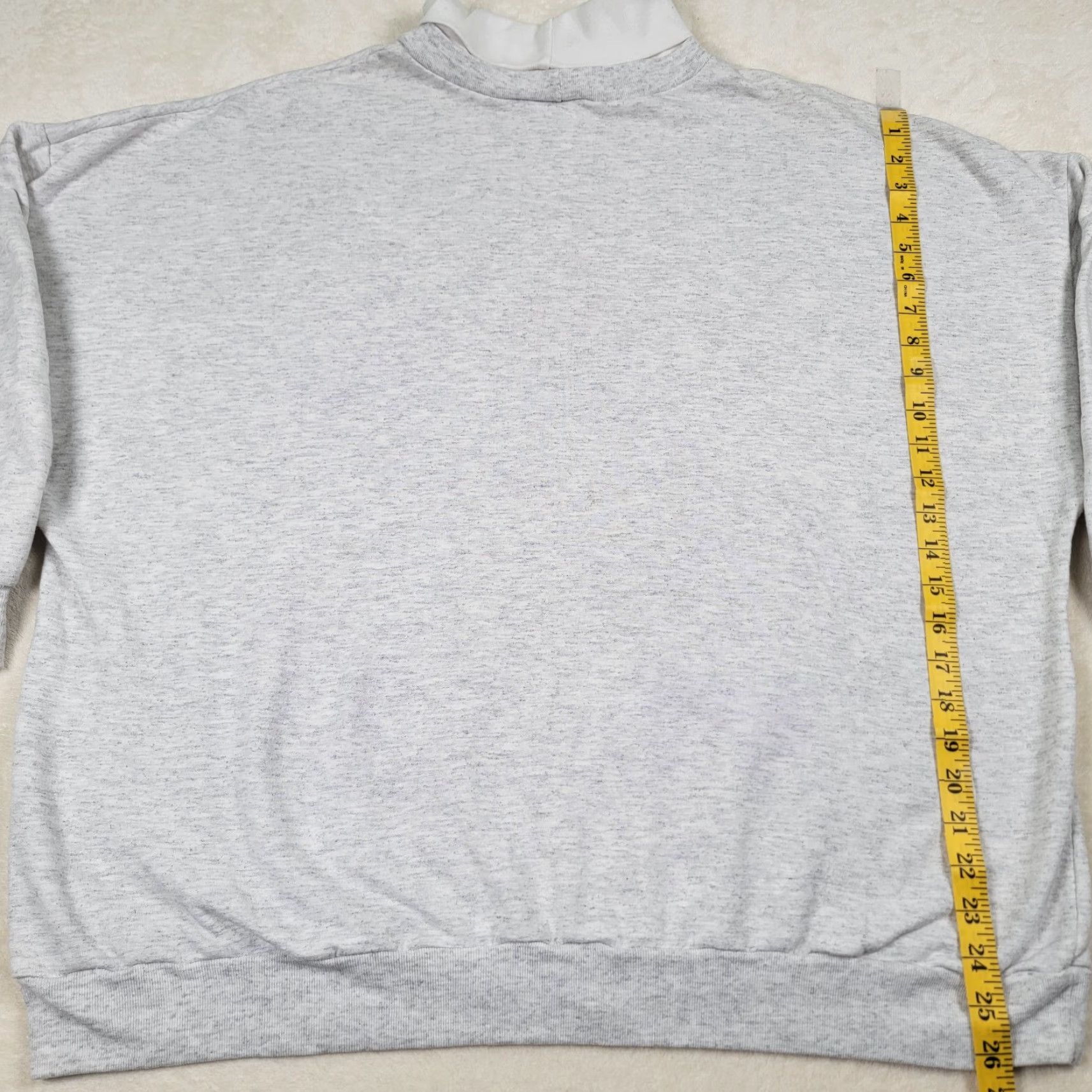 Vintage VINTAGE Nutcracker Sweatshirt White Christmas Winter Size 4XL / US 24-26 - 7 Thumbnail