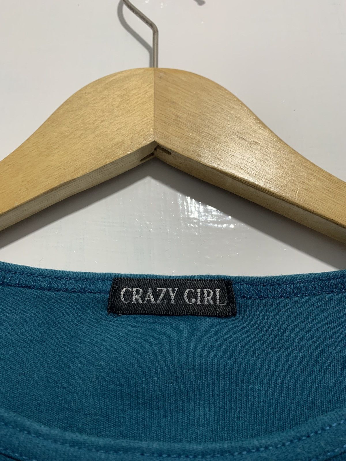 Japanese Brand Crazy Girl Respect Sensitive Poem Gothic Crop Shirt Size M / US 6-8 / IT 42-44 - 5 Thumbnail