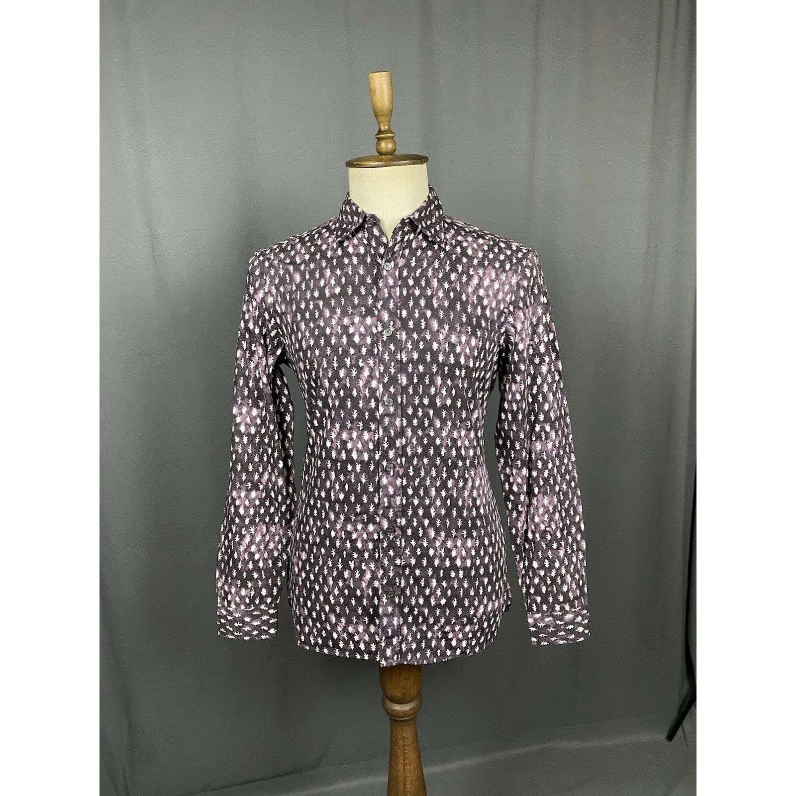 Burberry MINT! Burberry Brit Men's Purple Longsleeve Shirt Size M Size US M / EU 48-50 / 2 - 2 Thumbnail