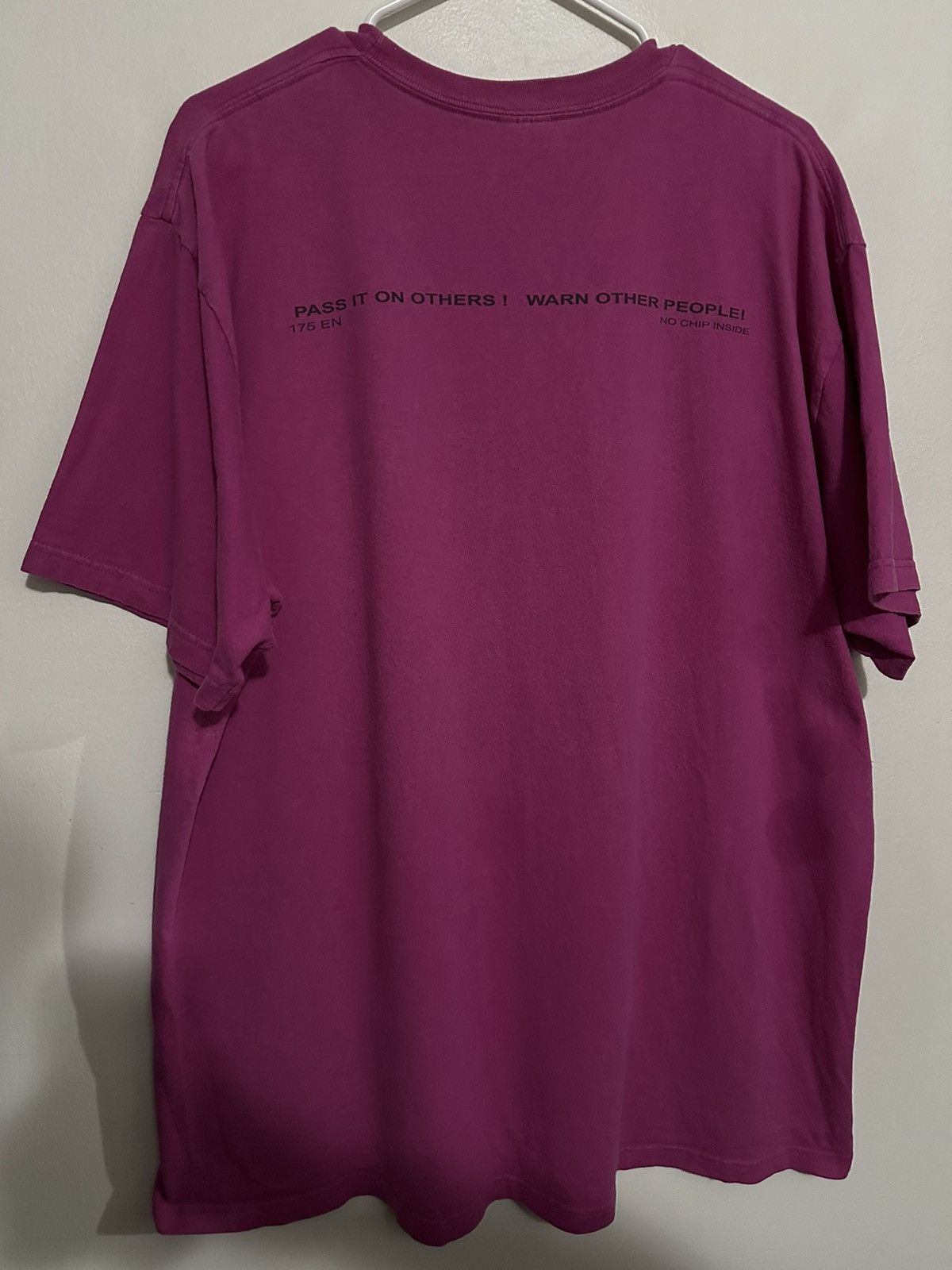 Supreme Supreme Warning Tee Size US XL / EU 56 / 4 - 3 Thumbnail