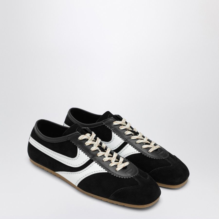 Dries Van Noten o1d2blof0226 Leather Sneakers in Black/White Size US 9 / EU 42 - 2 Thumbnail