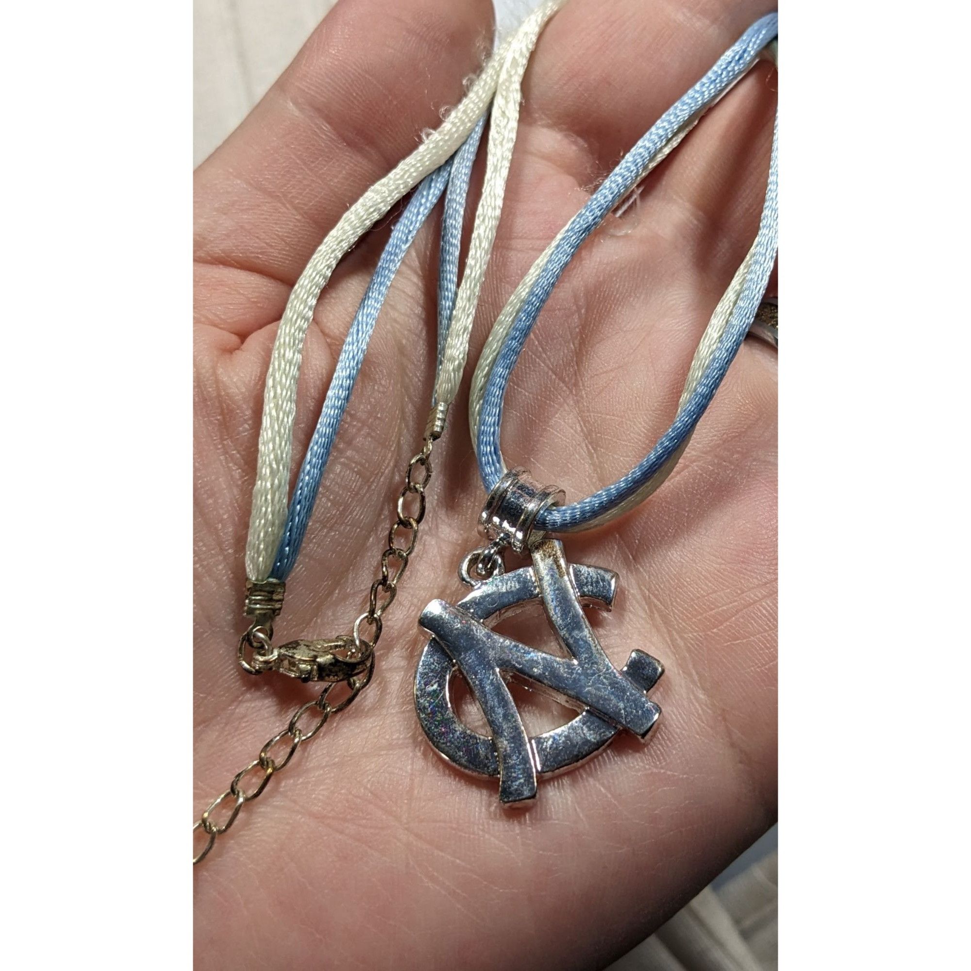 Other North Carolina State Blue And Silver Tone Pendant Necklace Size ONE SIZE - 3 Thumbnail