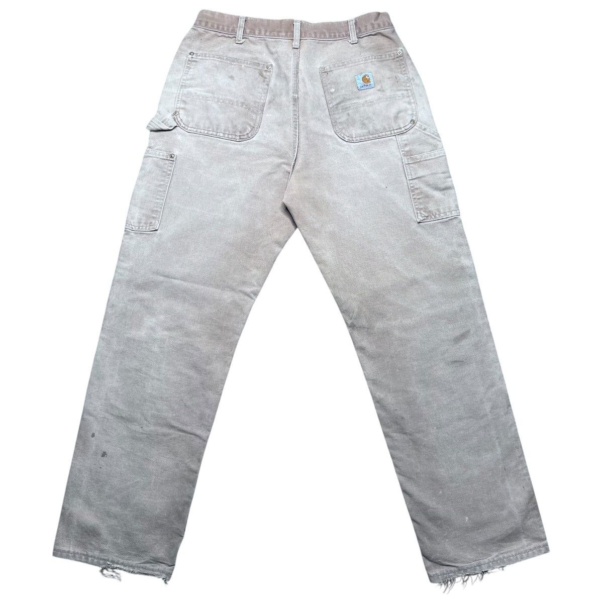 Carhartt Carhartt B01 BRN Double Knee Brown Carpenter Painter Pants Size US 32 / EU 48 - 2 Thumbnail