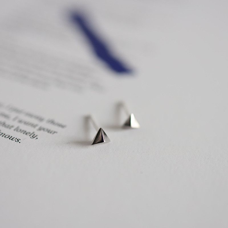 Jewelry Modern Earrings One Pairs Chrome Jewelry Size ONE SIZE - 3 Thumbnail