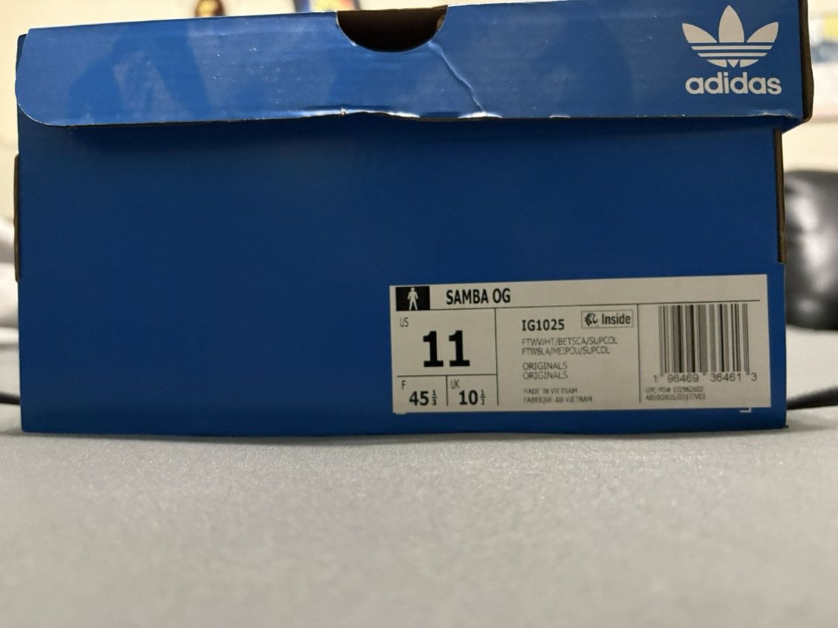 Adidas Adidas samba og Size US 11 / EU 44 - 4 Thumbnail