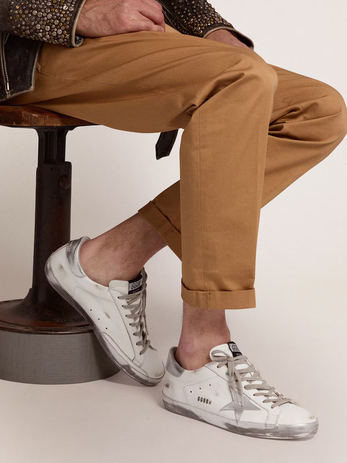 Golden Goose o1w1db10226 Super-Star Sneakers In Multicolor Size US 12 / EU 45 - 3 Thumbnail