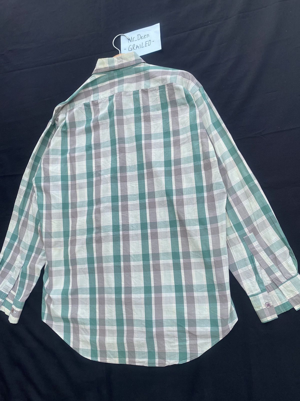 Paul Smith Rare Vintage Paul Smith Checkered Buttons Up Shirt Size US M / EU 48-50 / 2 - 14 Thumbnail