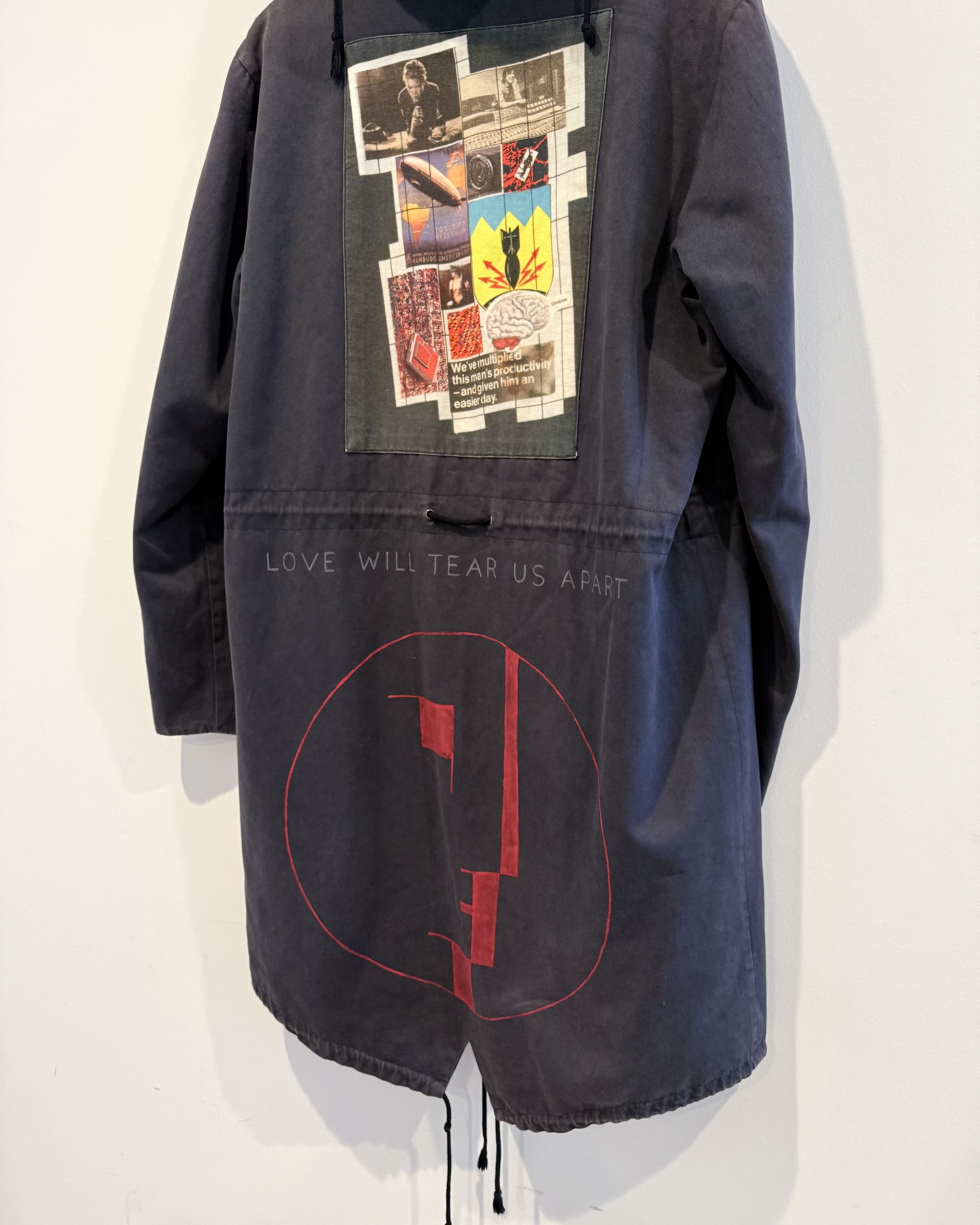 Raf Simons Raf Simons Aw2003 Closer New Order Colleges Parka Size US S / EU 44-46 / 1 - 8 Thumbnail