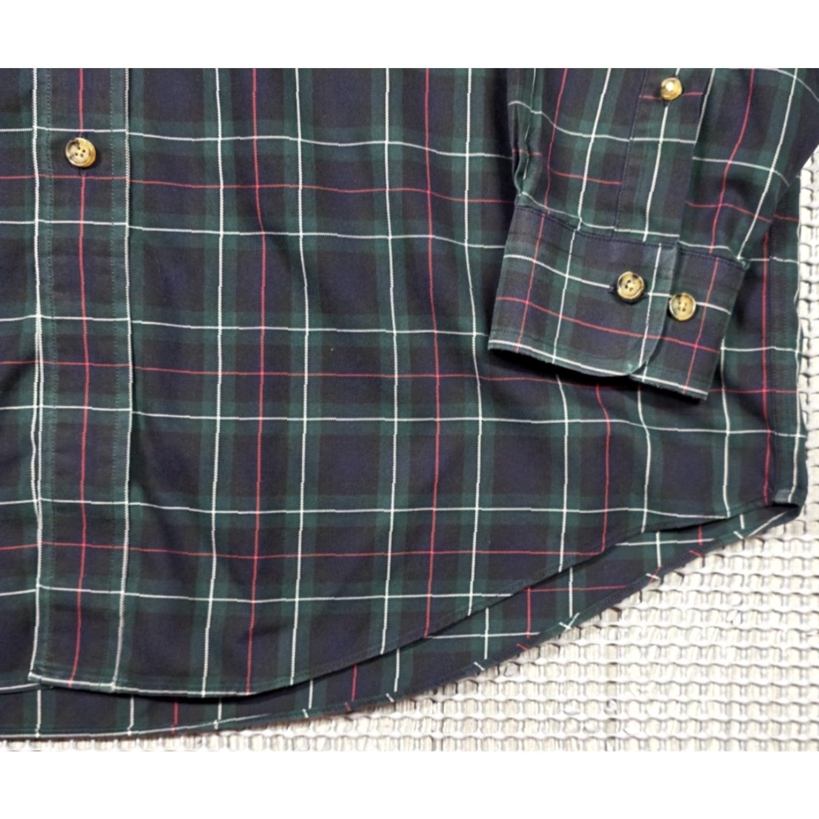 Brooks Brothers Brooks Brothers Button Up Shirt L Regular Fit Blue Plaid Long Sleeve - Men's Button-Down OCBD Oxford Office Shirt Size US L / EU 52-54 / 3 - 4 Thumbnail