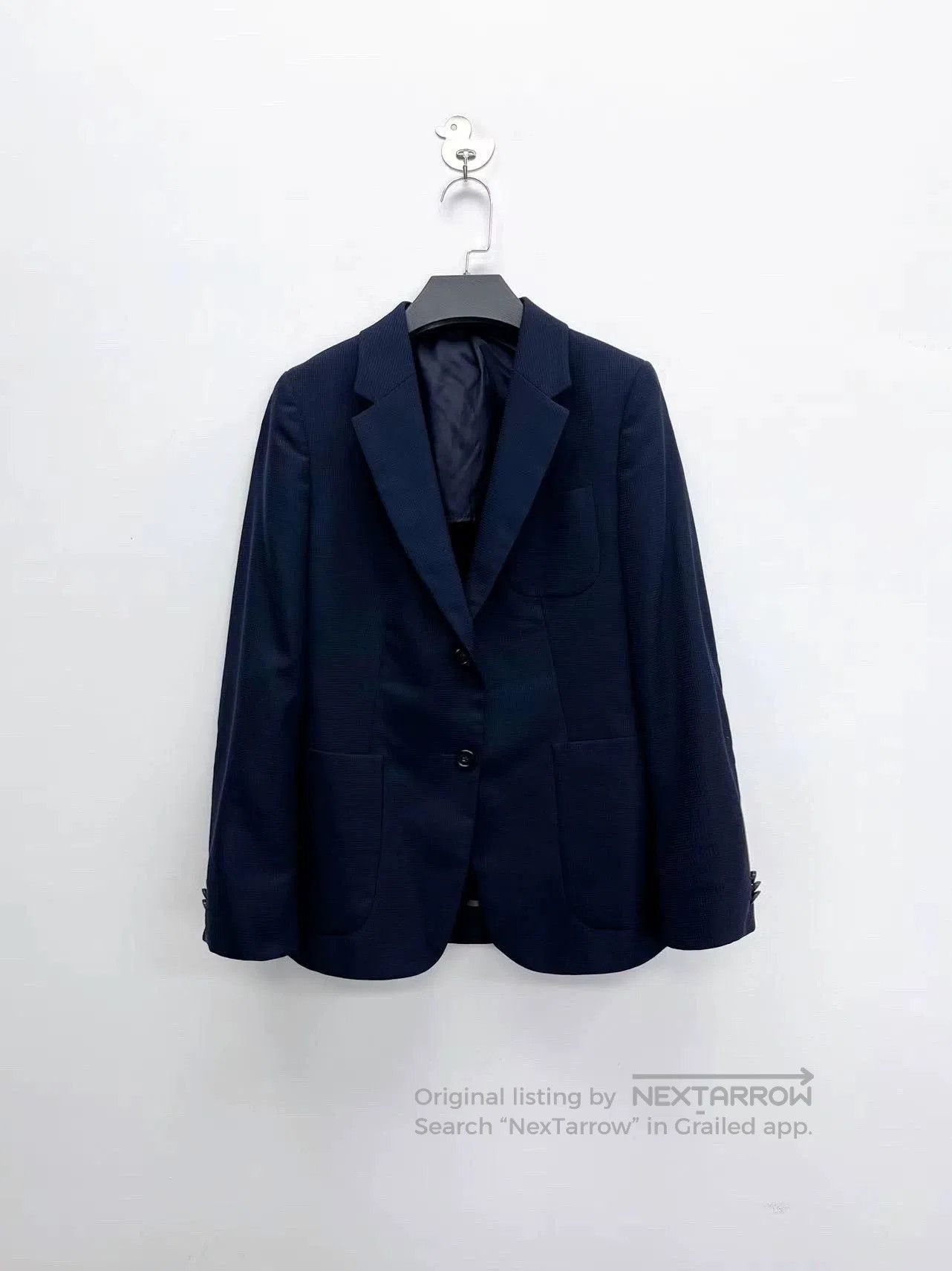 Ermenegildo Zegna Wool Blend Suit Jacket.
