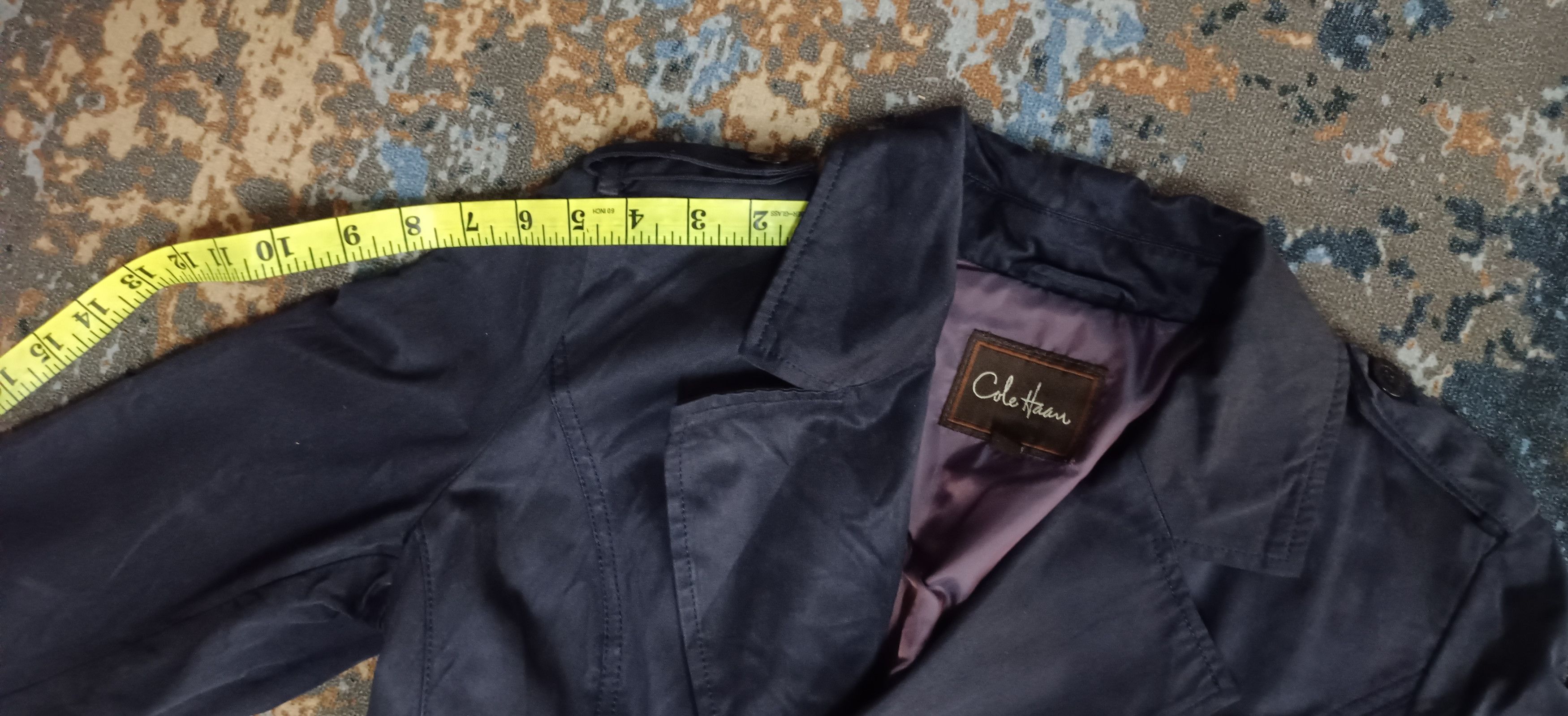 Cole Haan Vintage🔥Cole Haan Double Breast Trench Coat Size S / US 4 / IT 40 - 12 Thumbnail