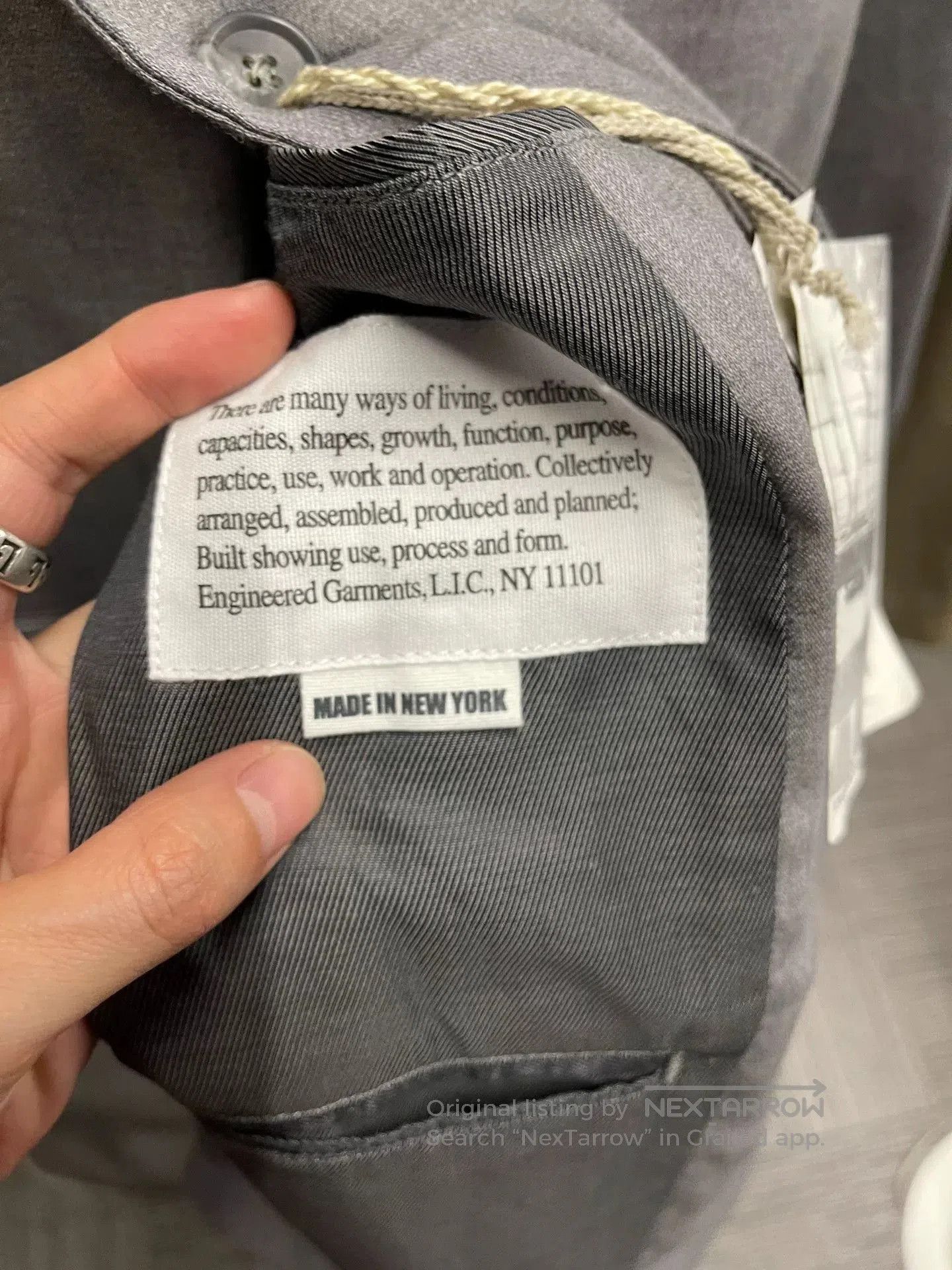 Engineered Garments Engineered Garments Andover Wool Jacket. Size US XL / EU 56 / 4 - 3 Thumbnail