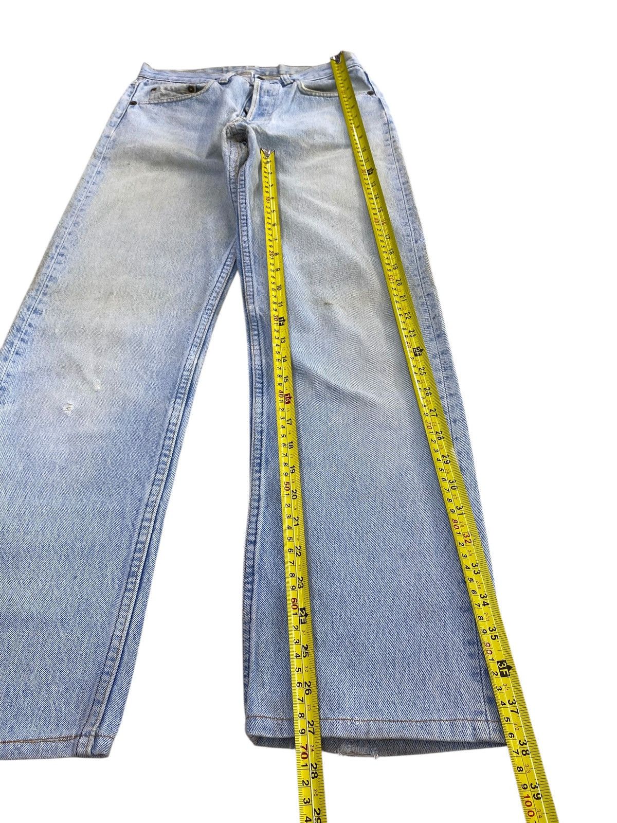 Levi's Levi’s Acid Light Blue Wash Style Loose Jeans Size US 28 / EU 44 - 7 Thumbnail