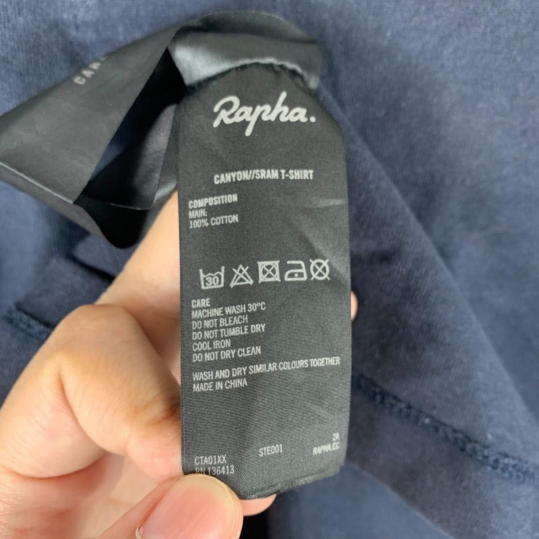 Rapha RAPHA spellout embroidery streetwear tee Size US XS / EU 42 / 0 - 10 Thumbnail