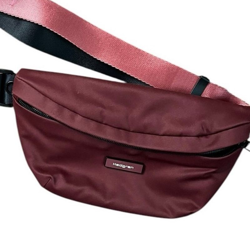 Designer Hedgren HALO Belt Bag Fanny Pack in vineyard wine Size ONE SIZE - 8 Thumbnail