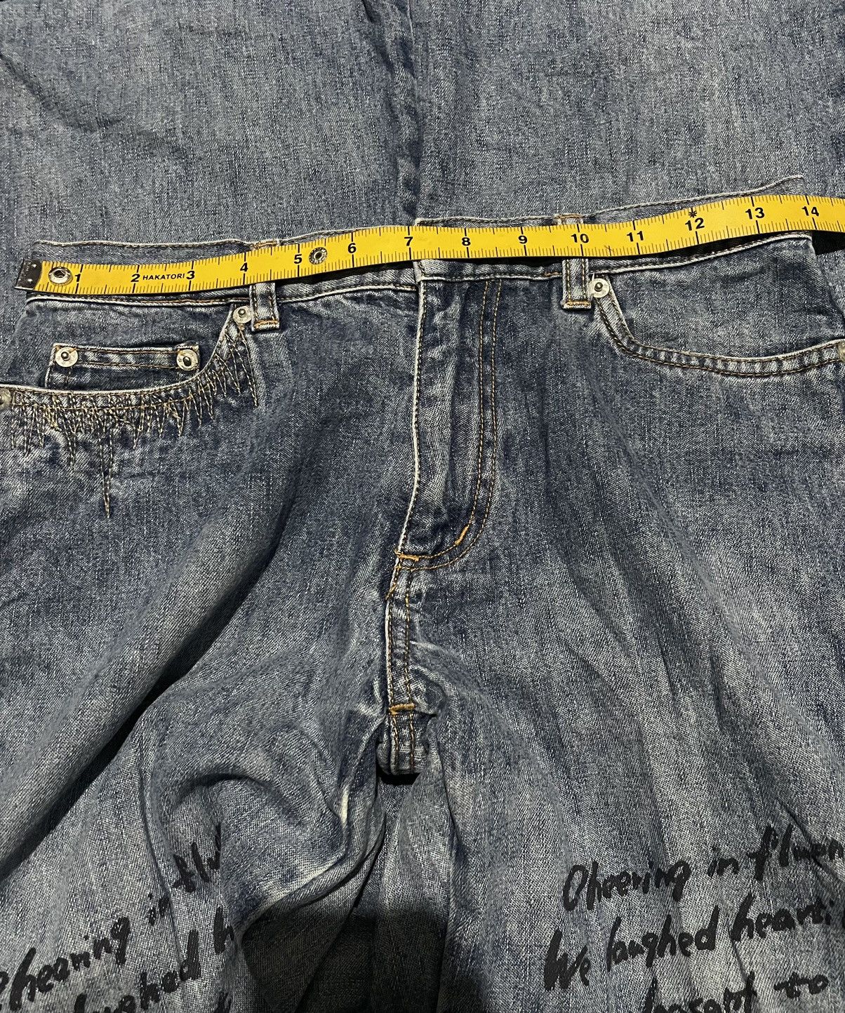Hysteric Glamour × If Six Was Nine × Japanese Brand Vintage Flare Jeans Back&Forth Bootcut Size US 27 - 9 Thumbnail
