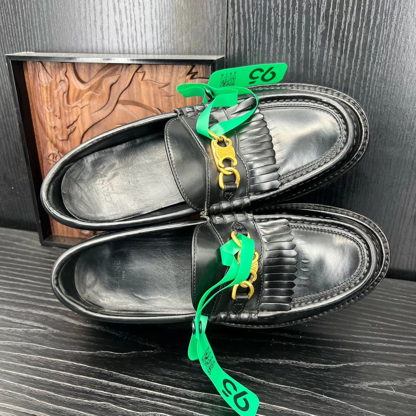 Celine CELINE Chain Tassel Loafers 38 New Size US 7.5 / IT 37.5 - 4 Thumbnail