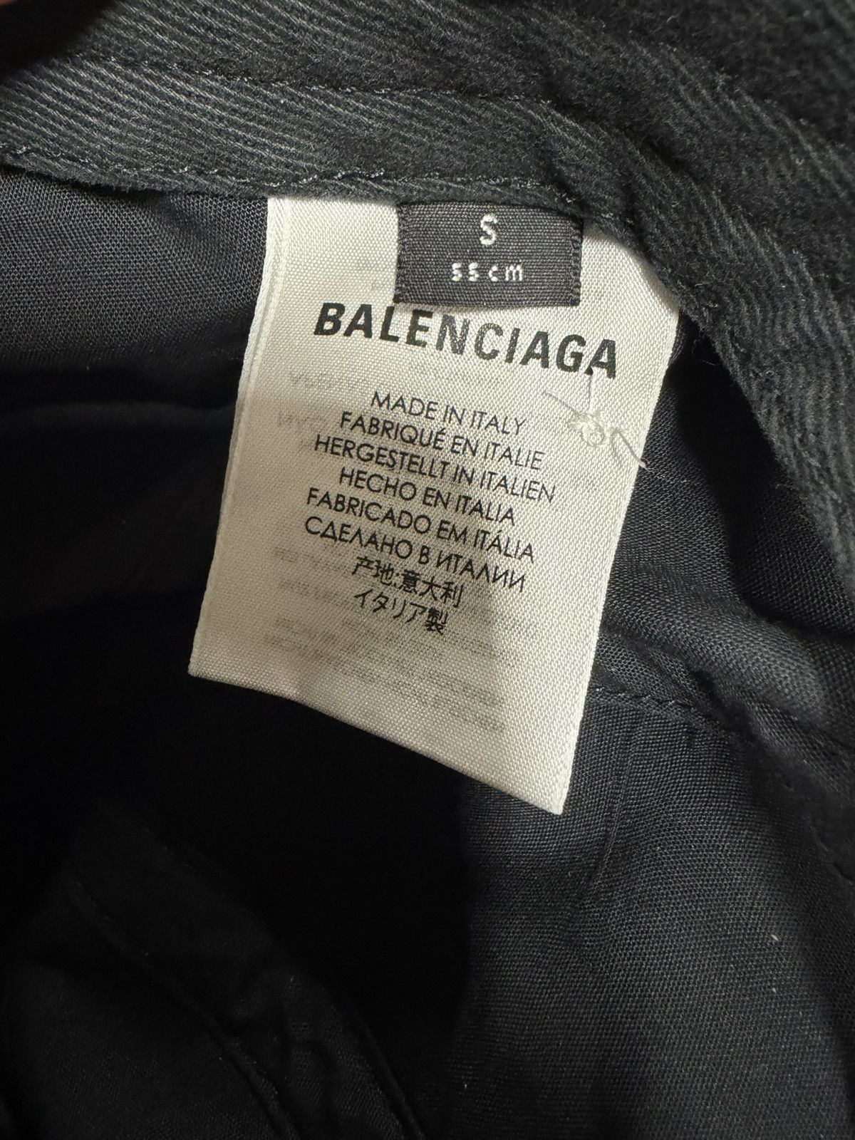 Balenciaga Balenciaga Logo Baseball Cap NEW 650$ Size ONE SIZE - 4 Thumbnail