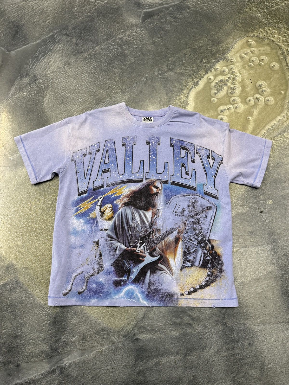 Vale Vale Forever Holy Metal Bling Tee Size US M / EU 48-50 / 2 - 1 Thumbnail