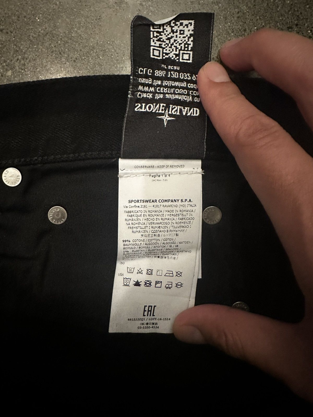 Stone Island Stone island denim slim fit Size US 32 / EU 48 - 7 Thumbnail