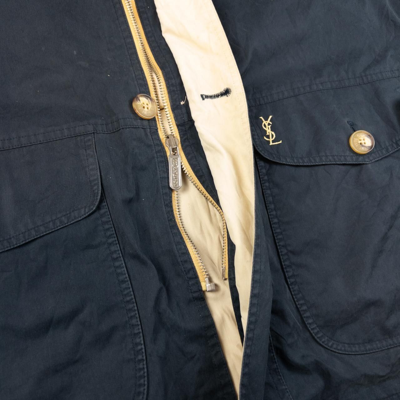 Yves Saint Laurent Vintage YSL Yves Saint Laurent Reversible Jacket Size L Size US L / EU 52-54 / 3 - 7 Thumbnail