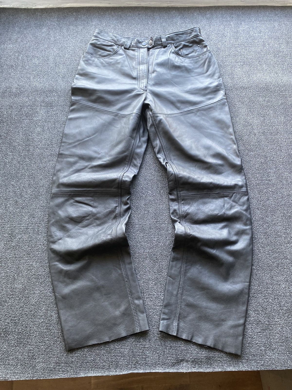 Dainese 🔥Dainese Racing Moto Leather Pants 32 rare mens punk Size US 32 / EU 48 - 3 Thumbnail