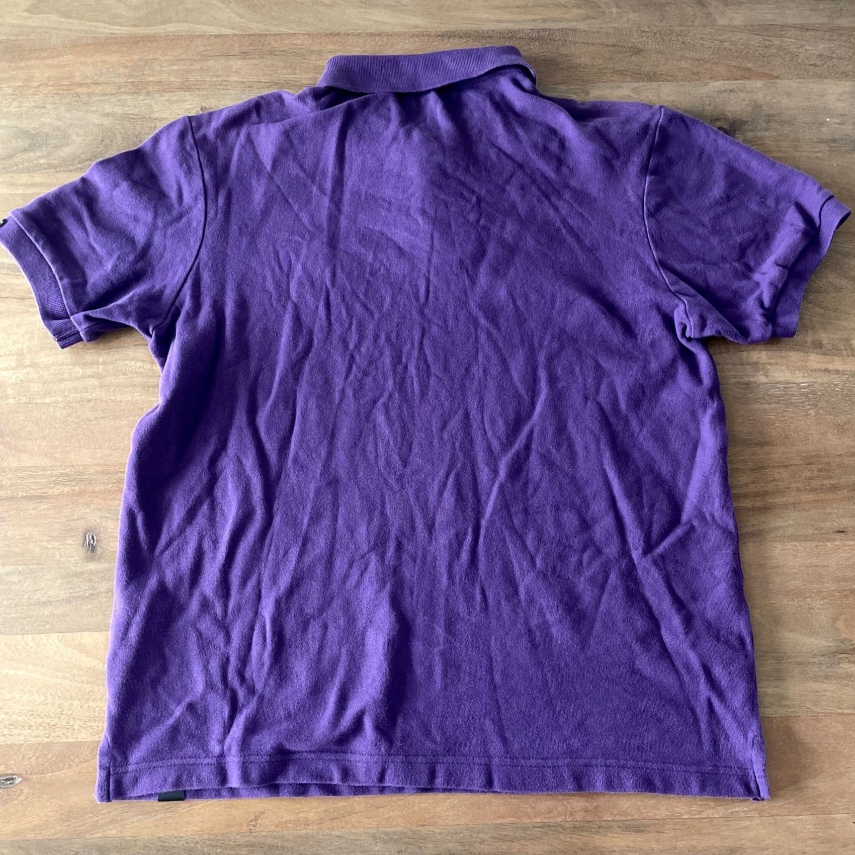 Coach VINTAGE Coach Menswear Polo Shirt M Purple 90s 80s Limited Edition Embroidery Golf Country Designer Casual Mens Size US M / EU 48-50 / 2 - 2 Thumbnail